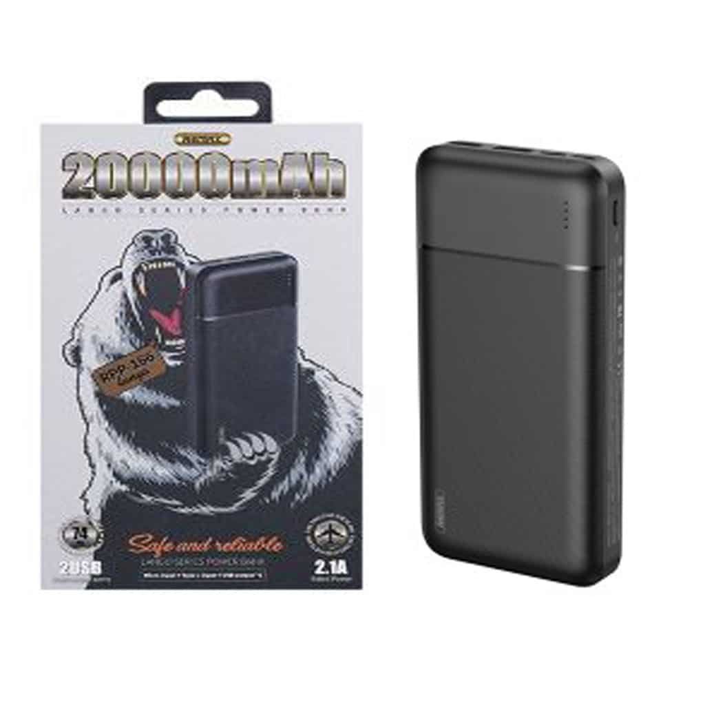 Remax RPP 166 20000 MAh Lango Series Power Bank MyDealz Lk