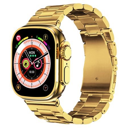 Gold Smart Watch GD9 Ultra in a Gold Plated